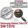 Samsung Galaxy Tab-E SM-T375 USB Chargeur Prise Pins ORIGINAL SLOT de Dock Qualité Dorés Fiche souder MicroUSB charge à TAB-E Connector