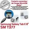 Samsung Galaxy Tab-E SM-T377 USB Connector Chargeur TAB-E Dock Qualité Fiche SLOT souder Pins Dorés de charge MicroUSB Prise à ORIGINAL