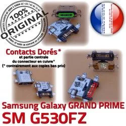 GRAND Connector de souder ORIGINAL Chargeur G530FZ USB Prise Samsung Galaxy PRIME Charge SM-G530FZ Qualité SM Doré Micro à Connecteur charge