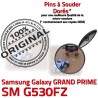 GRAND PRIME SM G530FZ Micro USB Connector à Dorés MicroUSB Samsung Prise Galaxy ORIGINAL Fiche Dock Qualité de charge SM-G530FZ Chargeur Pins souder
