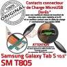 SM-T805 Micro USB TAB-S Carte SD SM Qualité Chargeur Lecteur Samsung PORT Nappe de T805 Mémoire S Connecteur ORIGINAL Galaxy Charge TAB
