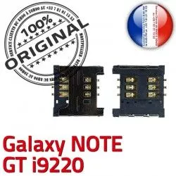 i9220 Connecteur Note souder S SLOT GT Carte Dorés SIM Galaxy Reader Lecteur Contacts Card à Pins Samsung Connector ORIGINAL