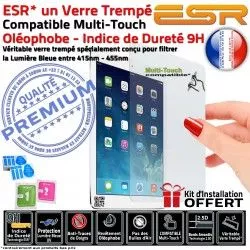 9.7 Protecteur Protection Anti-Rayures Vitre Lumière Ecran Incassable Trempé Apple Film Filtre Bleue iPad 2018 inch Verre Chocs