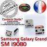 Samsung Galaxy GT-i9080 USB Qualité Fiche Connector Prise à souder de charge Dock ORIGINAL Dorés SLOT Pins Grand Chargeur MicroUSB
