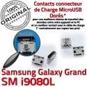 Samsung Galaxy i9080L USB Qualité Chargeur Pins charge Dock Connecteur Dorés de Micro à ORIGINAL Connector GT Prise souder Grand