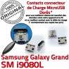 Samsung Galaxy GT-i9080L USB Pins souder ORIGINAL charge à de Dock Prise Fiche MicroUSB Grand Dorés Qualité Connector SLOT Chargeur