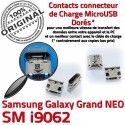 Samsung Galaxy NEO i9062 USB charge Prise Grand Dock Micro ORIGINAL à Connecteur Pins Dorés Chargeur Connector Qualité GT souder