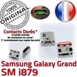 MicroUSB Dock Samsung Galaxy Dorés ORIGINAL Chargeur Qualité Connector GT-i879 Pins SLOT Prise souder de Grand Fiche USB charge à