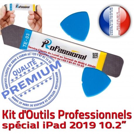 iPad 2019 iLAME A2197 A2198 Outils iSesamo 10.2-inch Ecran Vitre Remplacement KIT Compatible Démontage Tactile Réparation PRO Qualité