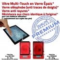 iPad 2019 A2198 Noir Adhésif IC HOME Fixation Qualité Monté Oléophobe Tablette Vitre Verre Tactile Caméra Réparation Ecran Nappe