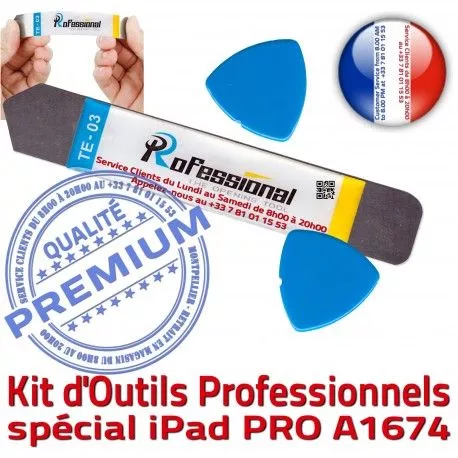 iPad PRO 9.7 2016 iLAME A1674 Outils iSesamo Vitre KIT Démontage Ecran Réparation Tactile Remplacement Compatible Professionnelle Qualité