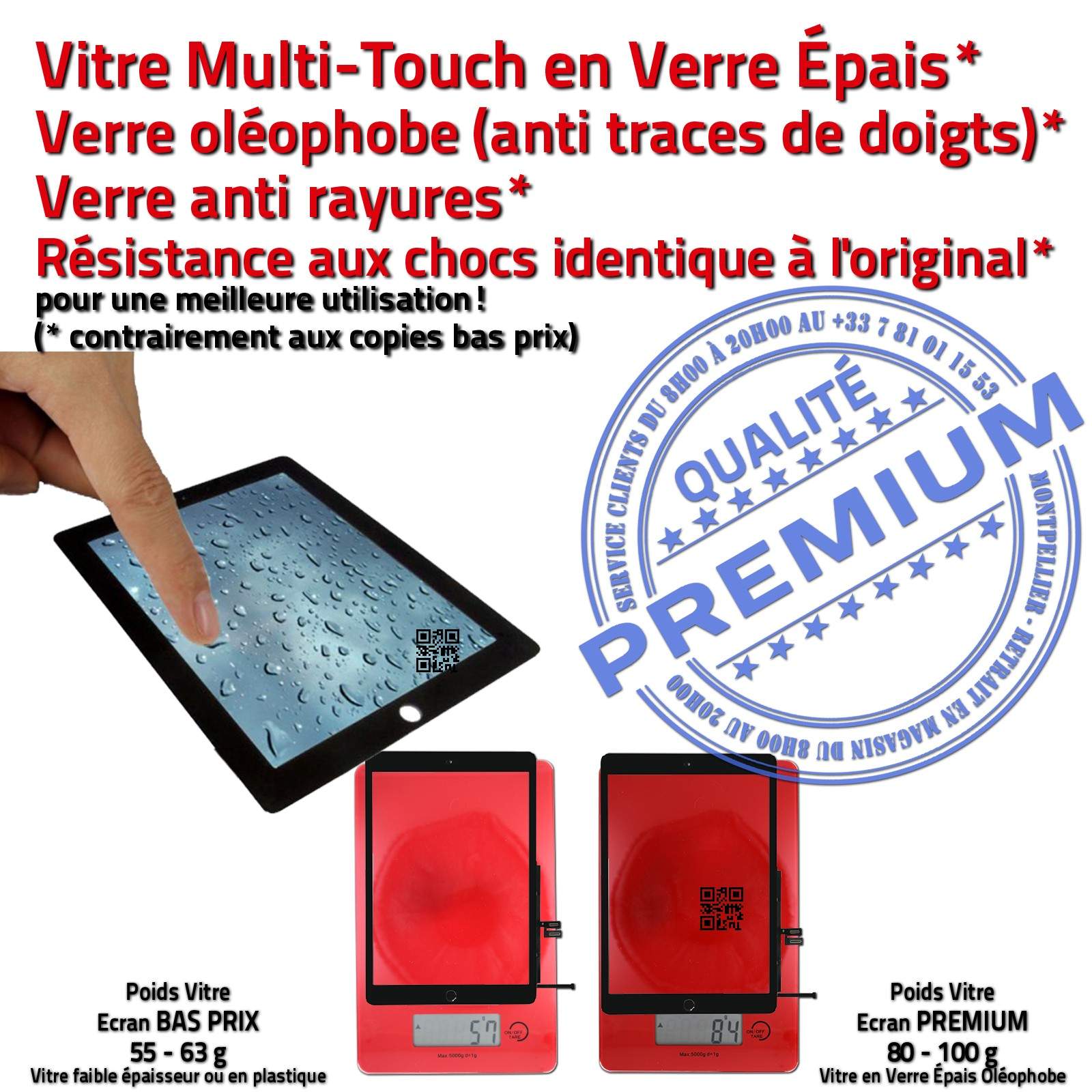iPad 2019 7ème génération 10.2 inch Caméra Bouton Home Changement Écran Complet Noir Installer Adhésif Prémonté Precollé Changer Vitre Tactile Noire Verre Assemblée KIT Démontage Installation PREMIUM Tablette Apple Retina Display Réparation Remplacement