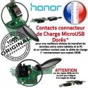 Honor 9X JACK écouteurs Câble Chargeur Audio PORT Téléphone Microphone ORIGINAL USB OFFICIELLE Qualité Antenne Charge C Nappe