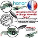 Honor 7X Branchement Micro Chargeur USB ORIGINAL C PORT Nappe Téléphone Prise Câble Microphone Charge Antenne OFFICIELLE Qualité