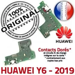 Prise Y6 2019 Qualité Huawei Chargeur Antenne OFFICIELLE Téléphone Microphone Connecteur MicroUSB ORIGINAL Nappe Charge RESEAU