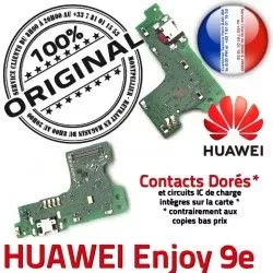 Micro Nappe 9e Connecteur SMA Huawei OFFICIELLE ORIGINAL Enjoy Microphone Charge USB Téléphone Antenne Chargeur Qualité Prise