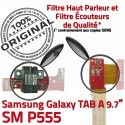 SM-P555 TAB A Micro USB Charge Qualité Samsung Galaxy Nappe SM Chargeur de ORIGINAL MicroUSB Connecteur Réparation OFFICIELLE P555 Doré Contact