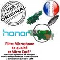 Honor 5X RESEAU Qualité Chargeur JACK Micro ORIGINAL Charge Antenne Prise de USB Câble Nappe OFFICIELLE Connecteur Microphone