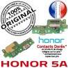 Honor 5A Prise Alimentation Qualité Antenne PORT Charge OFFICIELLE ORIGINAL Câble Micro Chargeur Nappe Téléphone Microphone USB