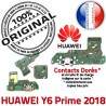 Huawei Y6 Prime 2018 Charge Honor Prise Qualité Chargeur SMA Connecteur Nappe ORIGINAL Microphone Téléphone PORT USB Antenne