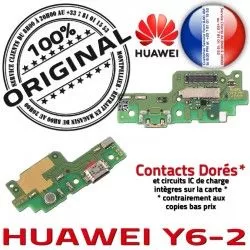 ORIGINAL Charge PORT Huawei Prise Microphone RESEAU Nappe Qualité Connecteur Y6-2 OFFICIELLE Chargeur Antenne USB Téléphone