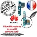 Huawei Y6 2017 Antenne OFFICIELLE Téléphone Chargeur Nappe Charge USB Prise ORIGINAL RESEAU Qualité PORT Microphone Connecteur