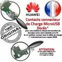 Huawei Y6 PRO 2017 Antenne Prise Microphone Nappe Chargeur Connecteur RESEAU ORIGINAL Qualité OFFICIELLE Téléphone USB Charge