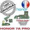 Honor 7A PRO Branchement Antenne ORIGINAL C OFFICIELLE Téléphone Chargeur Charge Prise Câble USB PORT Microphone Micro Nappe