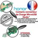Honor 7 LITE Branchement Microphone Téléphone OFFICIELLE Nappe Prise Chargeur Micro Charge USB Câble PORT ORIGINAL Antenne C