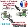 Honor 8 JACK écouteurs Qualité Audio Charge Câble USB ORIGINAL Micro OFFICIELLE Antenne PORT Nappe Type-C Microphone Chargeur