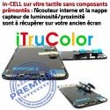 LCD Apple in-CELL iPhone A2106 Cristaux Oléophobe 3D Écran HDR SmartPhone inCELL PREMIUM Remplacement Touch Multi-Touch Liquides Verre