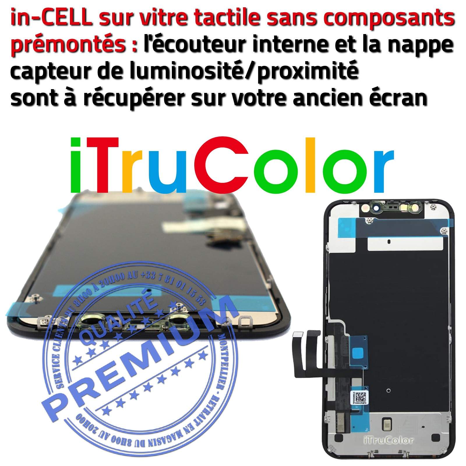 Ecran lcd Retina iPhone 11 original Apple, livraison 24H de Toulouse