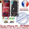 LCD iPhone XS A1920 True Tone pouces Apple 5,8 Super Retina Écran Liquides SmartPhone Vitre inCELL Cristaux Affichage PREMIUM