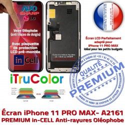 LCD in Cristaux Ecran iPhone Retina Liquides PREMIUM Vitre HDR Apple Oléophobe Touch A2161 Remplacement 6,5 In-CELL Super Écran