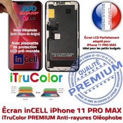 Liquides in MAX 11 HD iTrueColor LCD iPhone Réparation PRO Écran 3D PREMIUM SmartPhone Tactile Retina Ecran 6,5 Cristaux Apple inCELL Touch