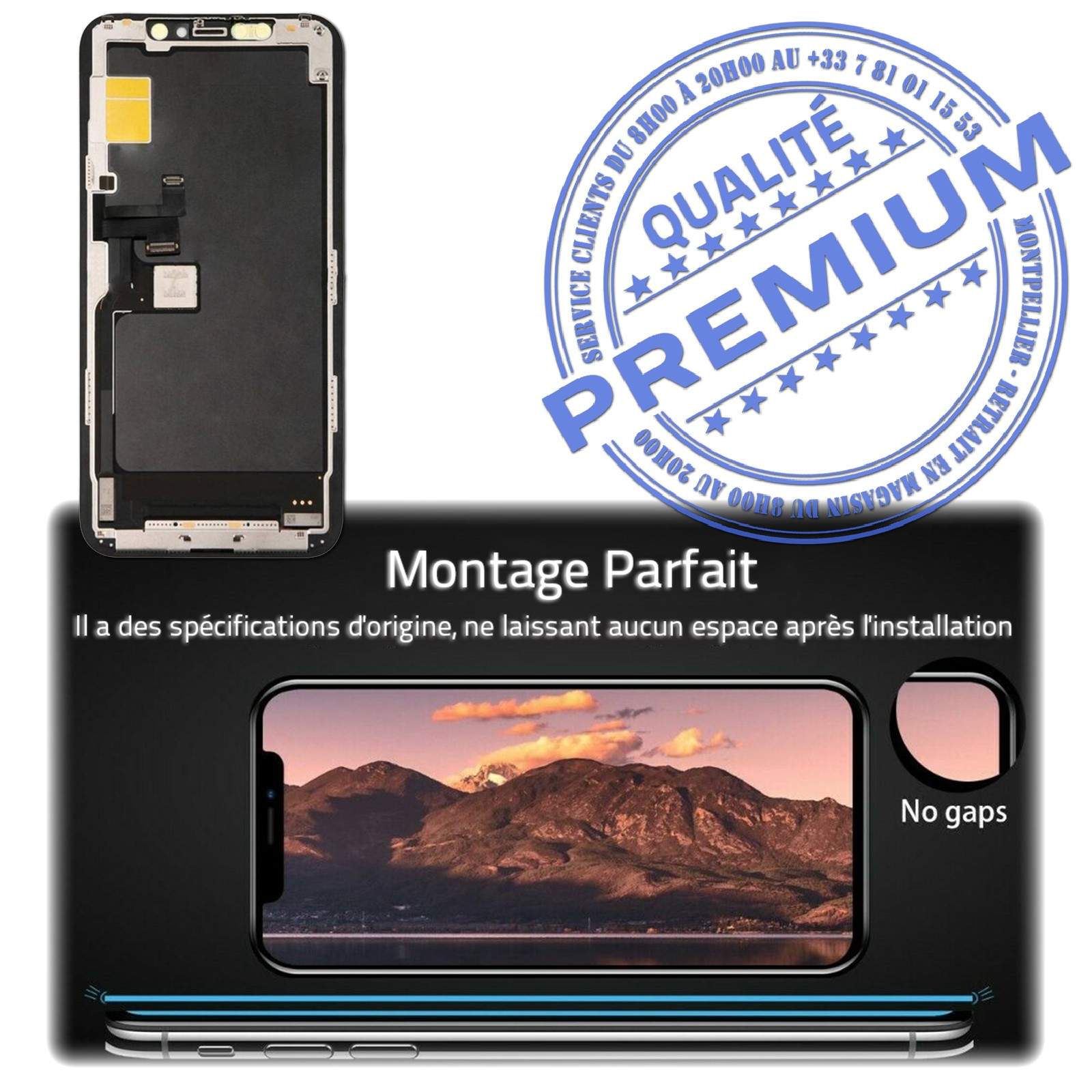 Ecran LCD complet pour iPhone 11 Pro Max