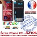 LCD in-CELL iPhone A2106 HDR Super Tone Changer pouces Vitre 6.1 Écran PREMIUM In-CELL Retina Apple Affichage Oléophobe SmartPhone True