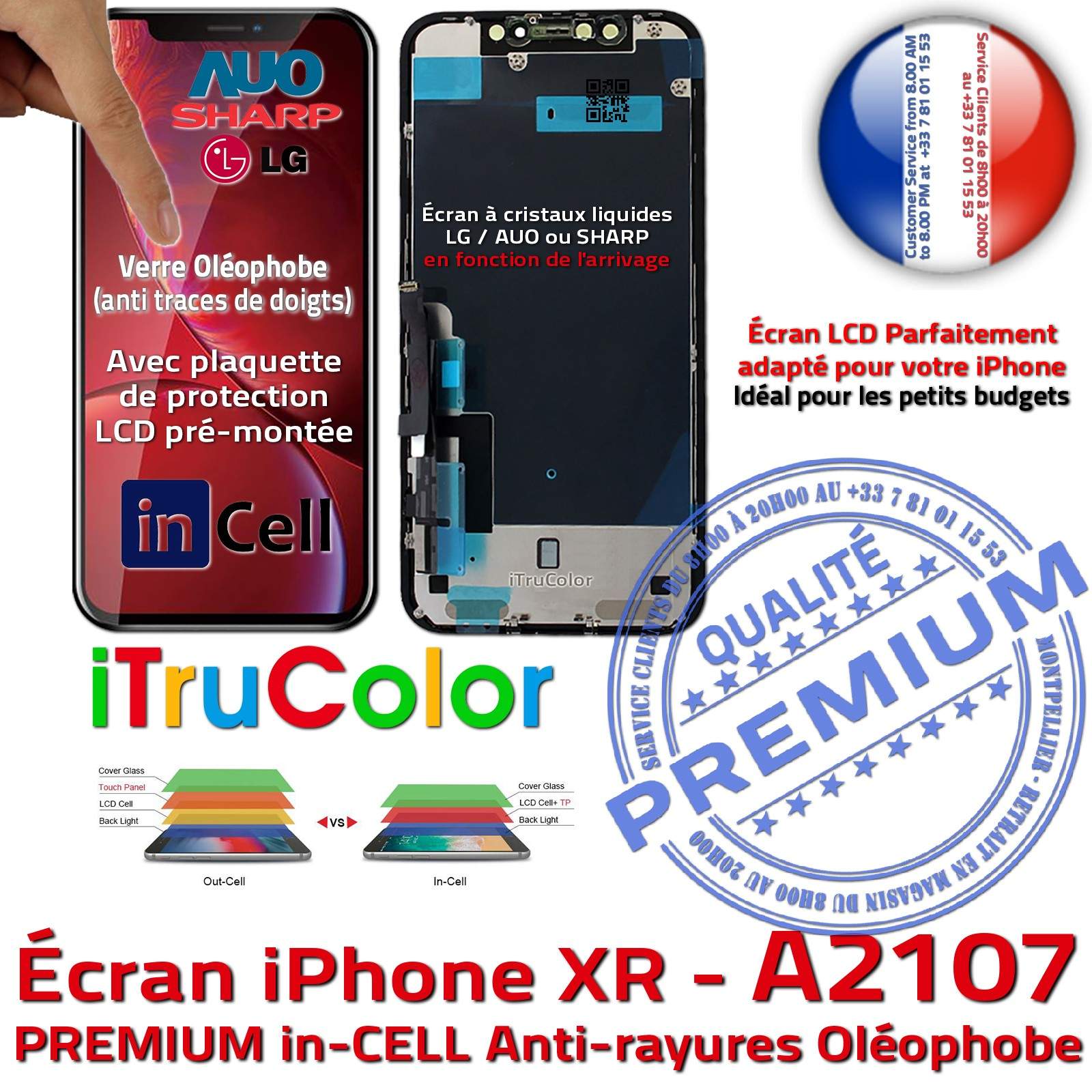 ÉCRAN IPHONE XR - Mes pièces détachées