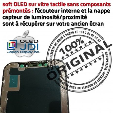 Kit Écran LCD Vitre Tactile Pour IPhone X à 12 - Joint D'Étanchéité + Outils De Montage - Compatible