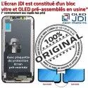 soft OLED iPhone A1902 Remplacement Touch Assemblé HDR X Verre KIT Multi-Touch Écran sur 3D ORIGINAL SmartPhone Apple Châssis