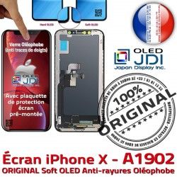 Affichage True HDR Multi-Touch SmartPhone Tone Oléophobe Écran A1902 Tactile Verre soft ORIGINAL iPhone OLED iTruColor X