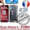 Écran soft OLED iPhone A1865 ORIGINAL Oléophobe Affichage Tone HDR True SmartPhone Verre LG Multi-Touch Tactile iTruColor