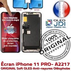 Complet Affichage sur Chassis iPhone Tone ORIGINAL Apple Vitre Châssi True Retina soft Tactile A2217 SmartPhone Super OLED PRO 11 5,8 pouces
