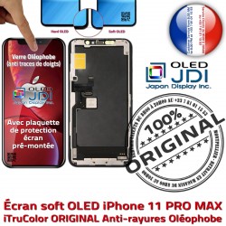 11 KIT Verre iPhone Remplacement OLED PRO Multi-Touch Qualité Apple ORIGINAL Vitre Réparation Tactile Touch soft HDR 3D MAX
