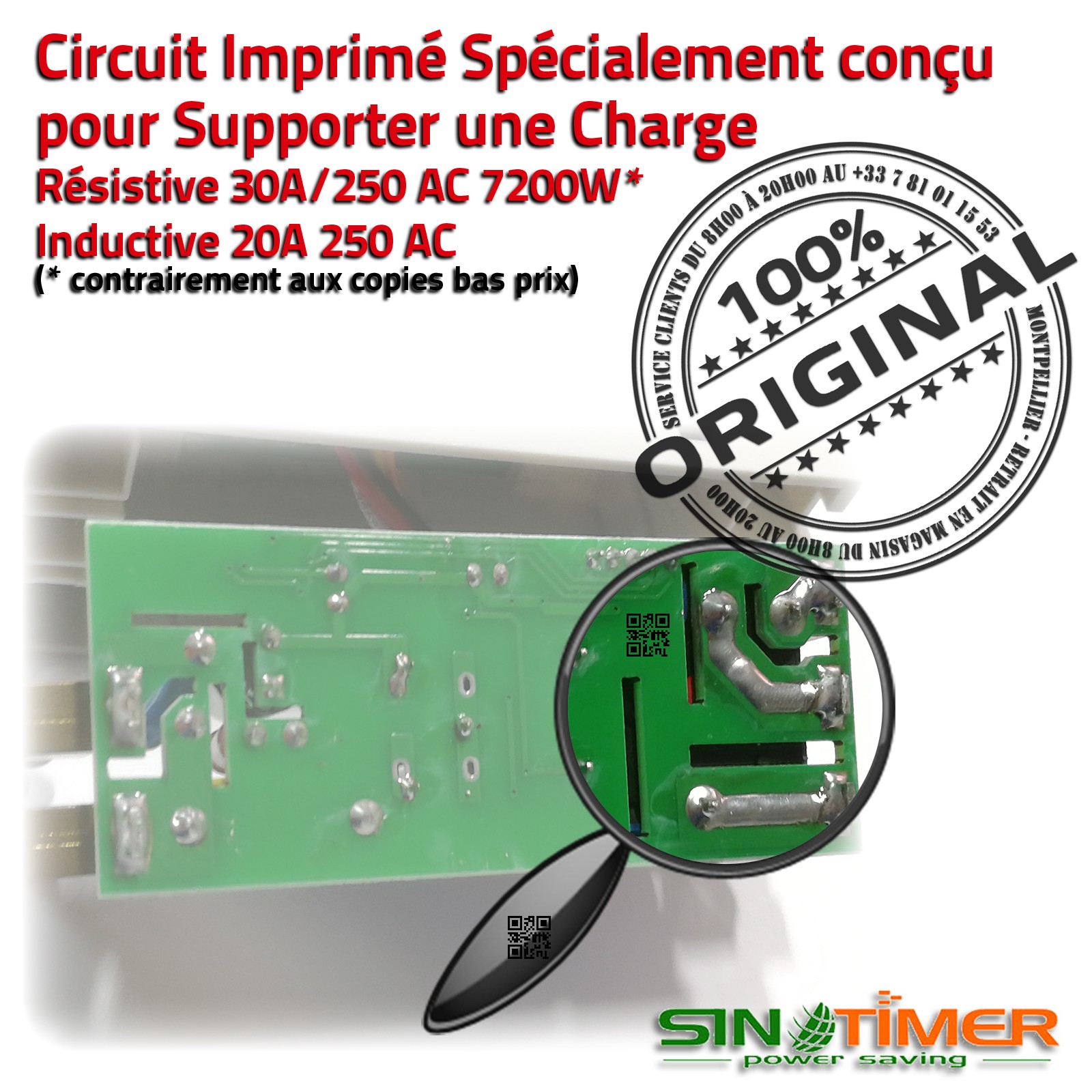 Commutateur Jour-Nuit Chauffe-Eau Heures Creuses Rail DIN 30A 7200W Automatique 7kW Programmateur Electronique Hebdomadaire
