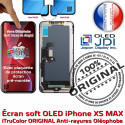 Apple soft OLED iPhone XS MAX Oléophobe Écran Verre True SmartPhone iTruColor Tone Multi-Touch ORIGINAL Tactile Affichage HDR