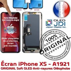 SmartPhone Remplacement soft Touch iPhone MAX HDR Écran Oléophobe Apple A1921 3D 6,5 Super Ecran ORIGINAL Vitre in HD XS Retina OLED