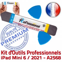 6 Réparation PRO iLAME Vitre iPad Outils Qualité Remplacement Professionnelle iSesamo KIT Ecran Démontage A2568 Tactile Compatible iPadMini