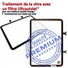 iPad 2022 A2777 Noir Nappe Oléophobe Réparation Verre Professionnelle Adhésif Tactile Dorée Écran Vitre Monté Qualité Tablette
