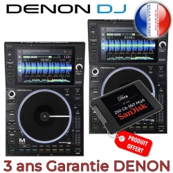 Lecteurs PRIME PACK Multimédia SSD 2 Prime Mo/s Disque Haut OFFERT x - DJ Mixage SC6000M Console Gamme 560 Denon de